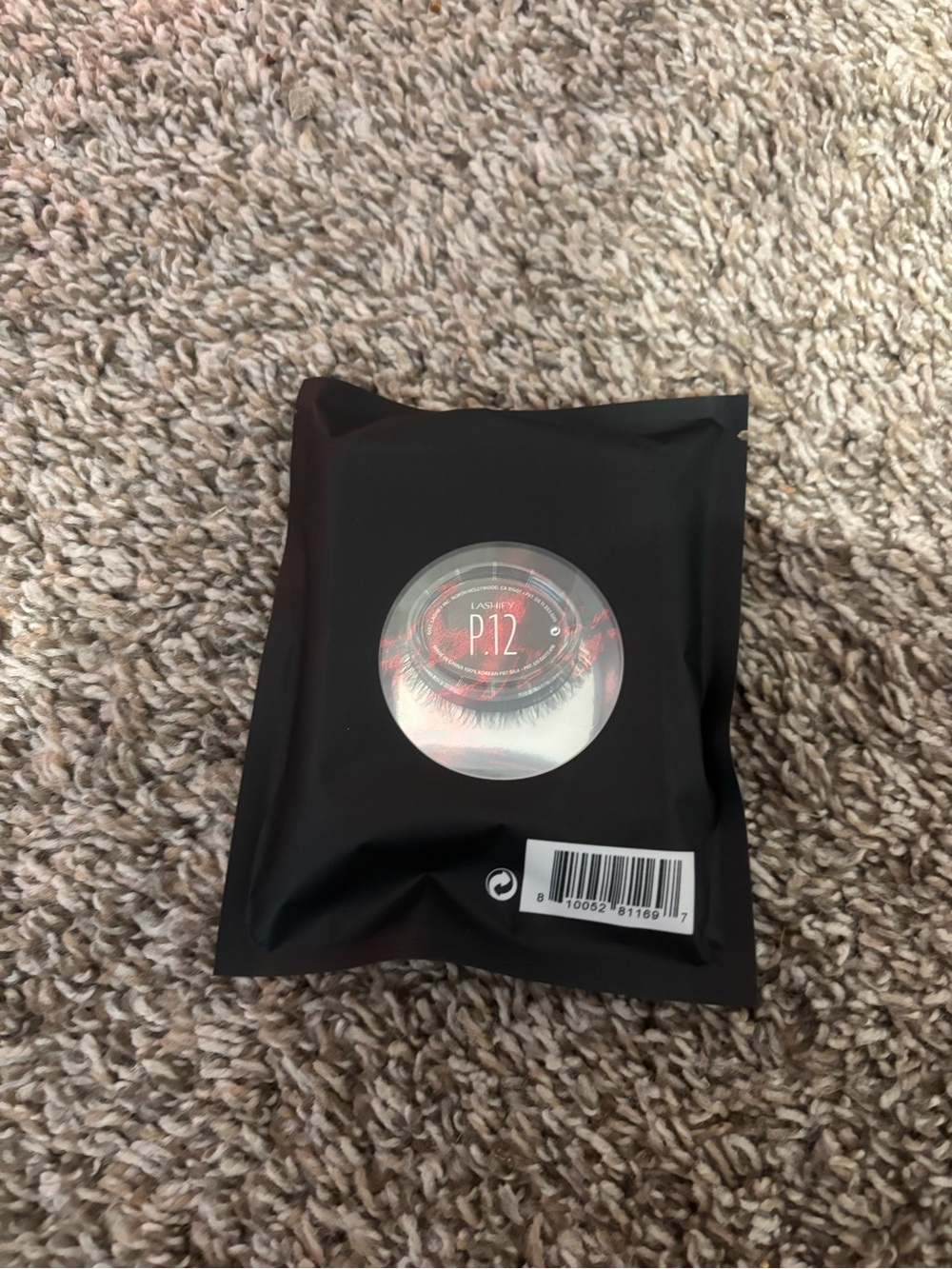LASHIFY P.12 Black False Lashes